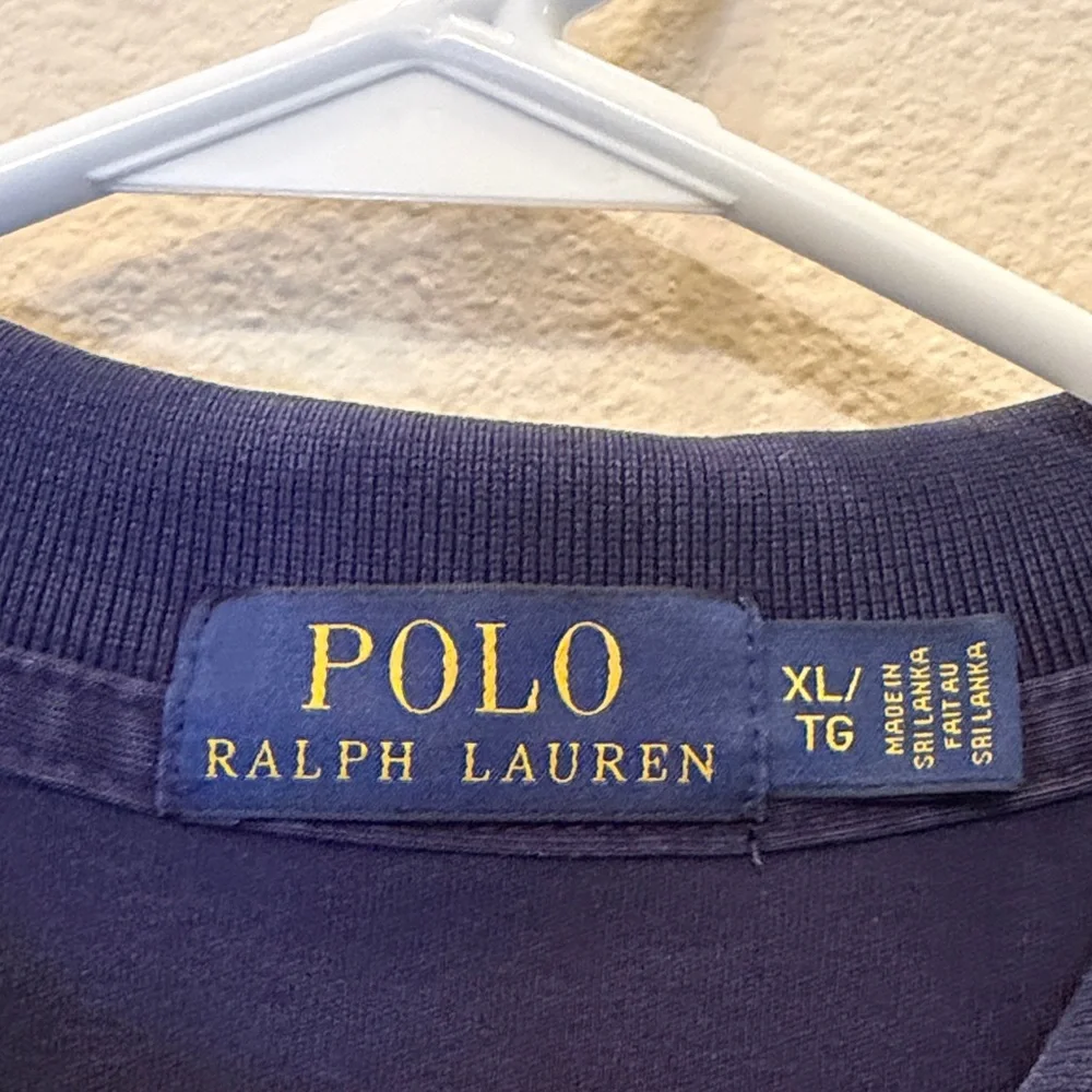 Polo by Ralph Lauren Men's Classic Navy Polo Shirt Size XL